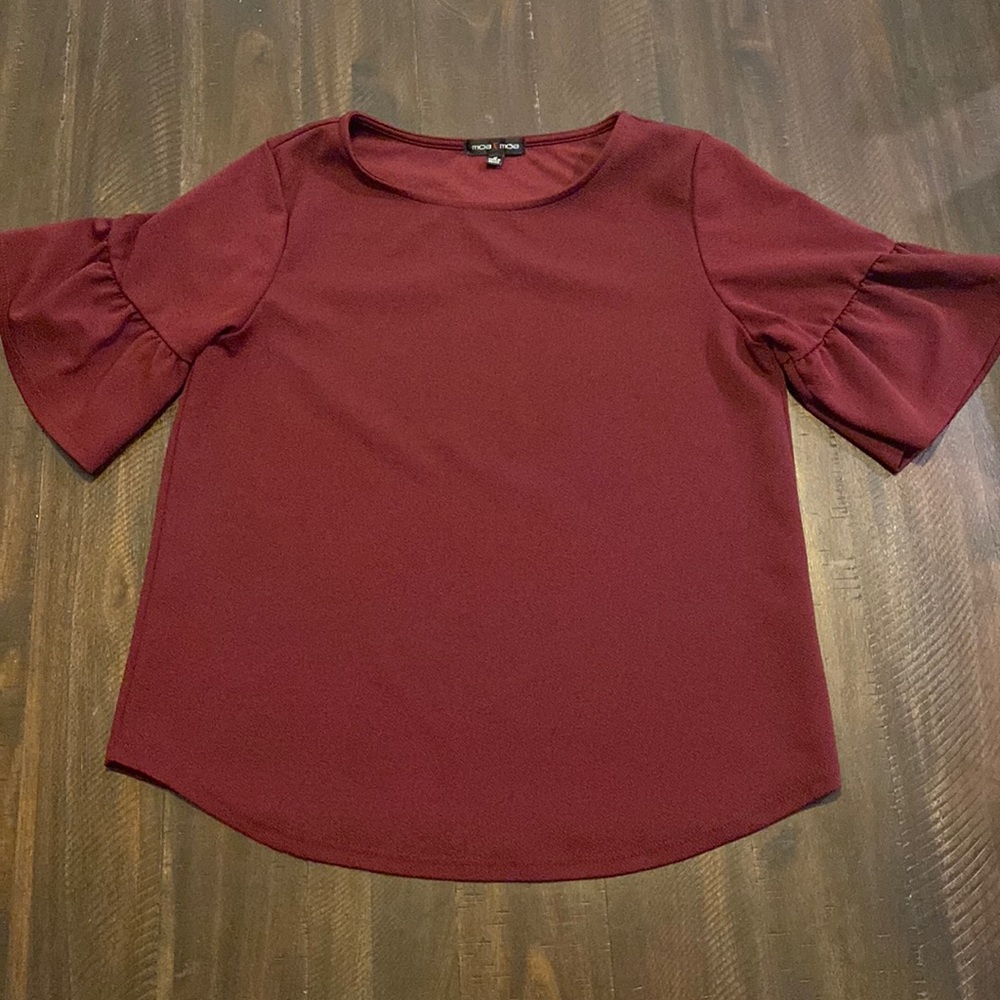 Short sleeve blouse